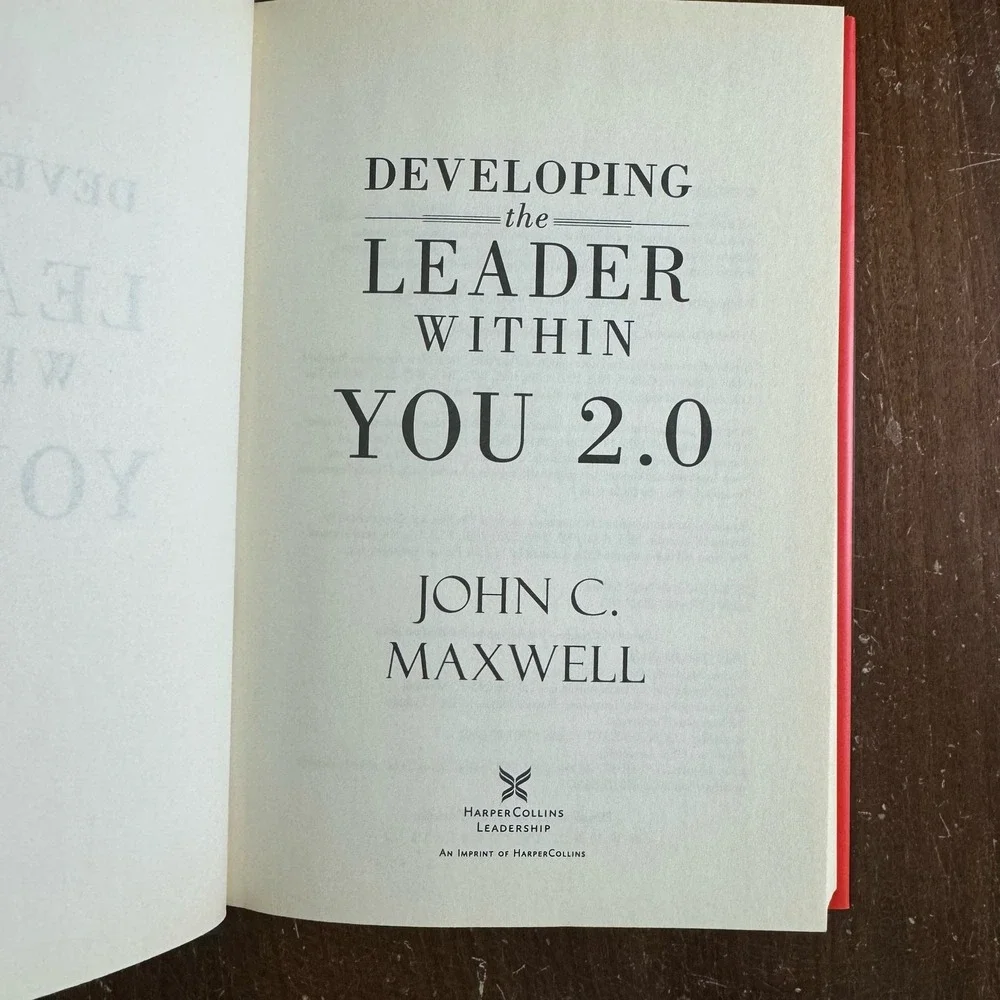 Developing the Leader within You 2.0 John Maxwell 2018 Business Self-Help‎ Book